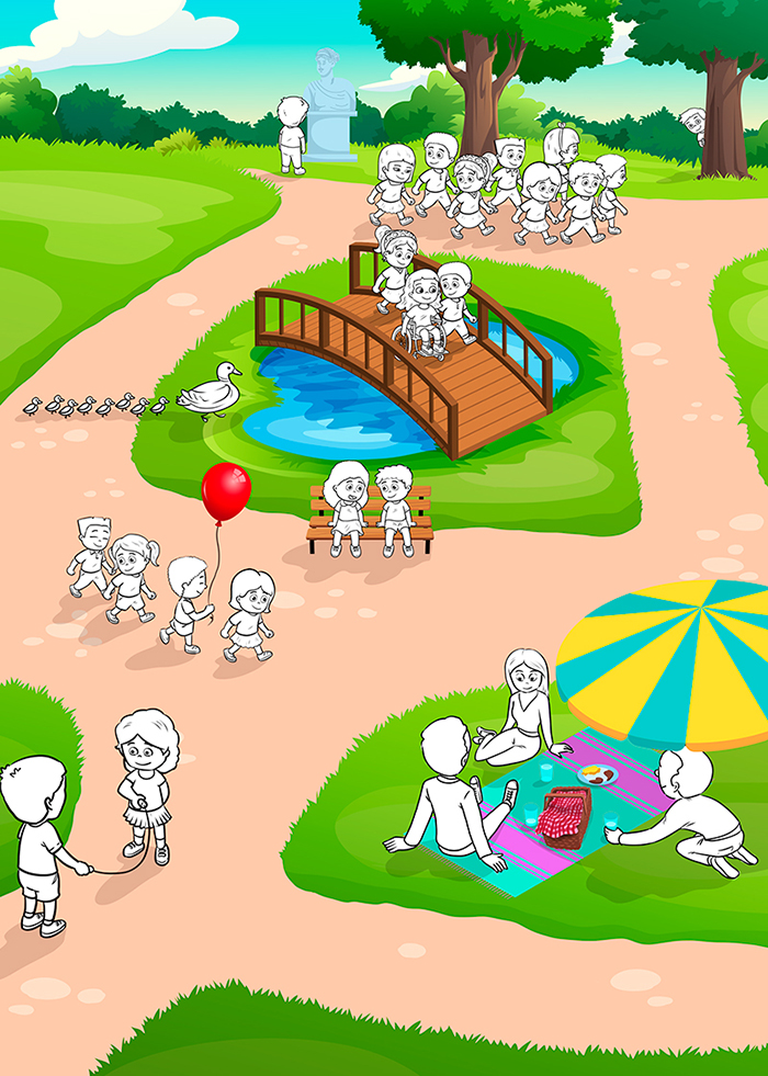 illustrators studio digital art portraits