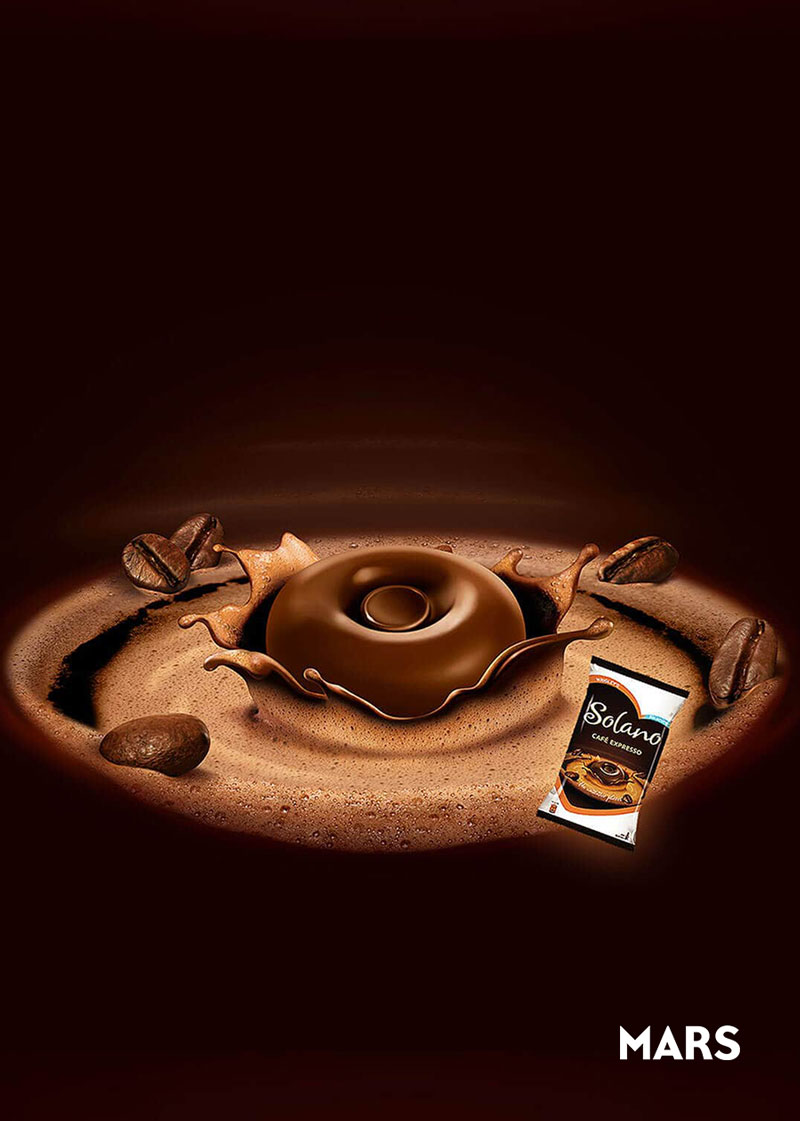 Solano, Wrigleys, Mars | realistic illustrator