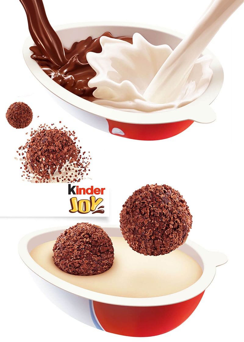 Kinder Joy, Ferrero | Estudio de ilustracion madrid