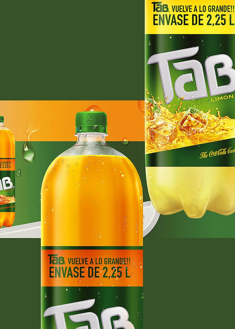 TAB, Coca Cola | ilustradores diseñadores mapas