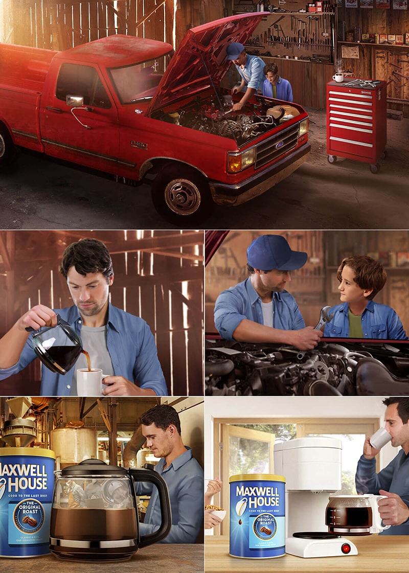 Maxwell House | storyboard illustrators studio