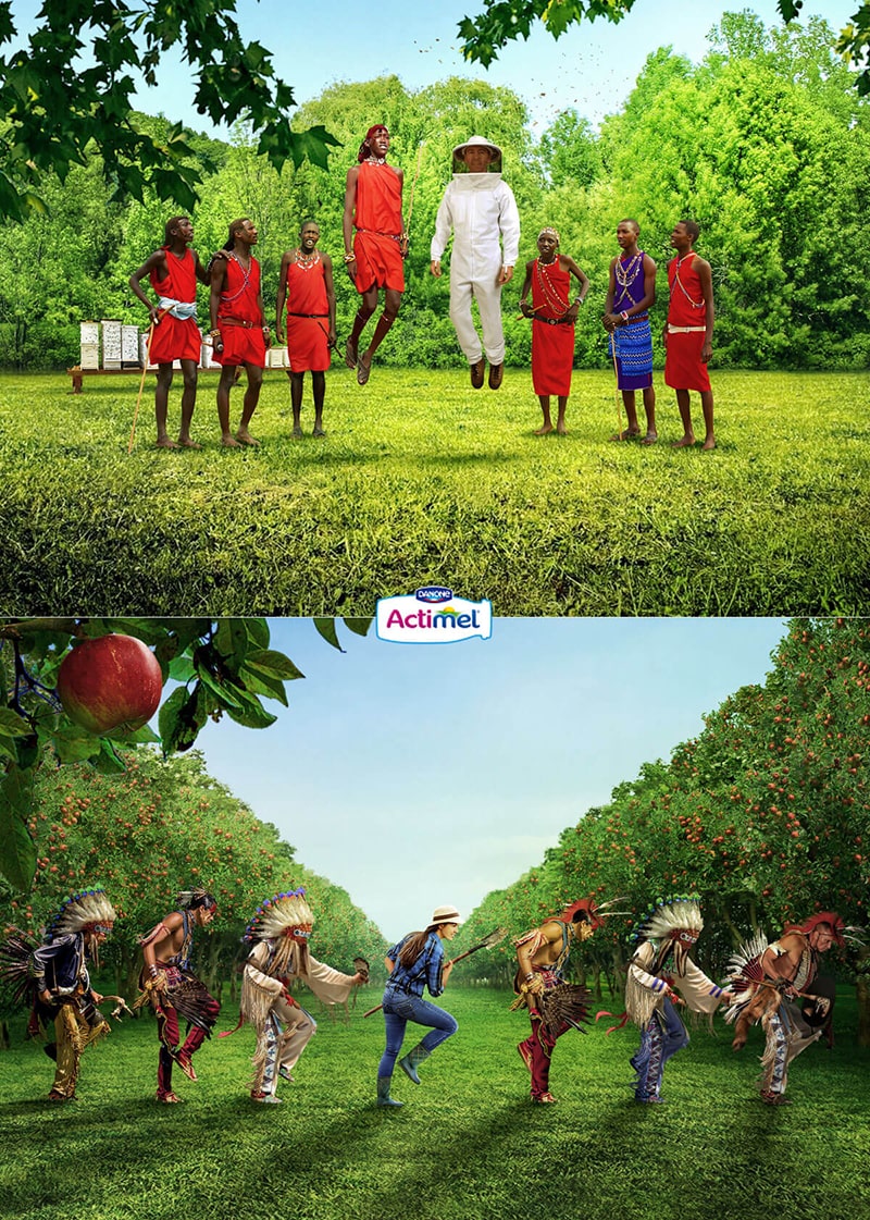 Actimel | concept art illustrator Enrique Tortosa