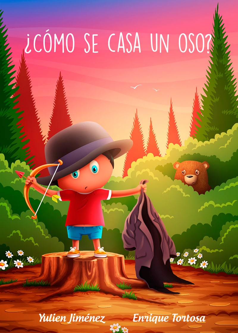 Ilustracion infantil para Yulien Jimenez, escritora